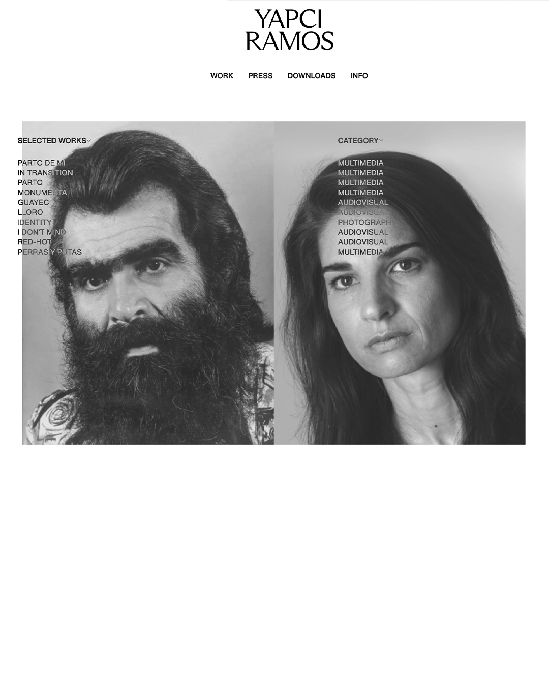 Yapci Ramos Website — image 1