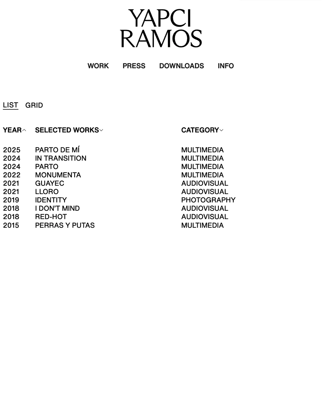 Yapci Ramos Website — image 9